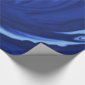 Kobaltblau-Hintergrund strukturiertes Geschenkpapier (Ecke)