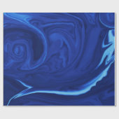 Kobaltblau-Hintergrund strukturiertes Geschenkpapier (Flach)