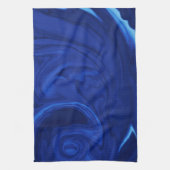 Kobaltblau-Hintergrund strukturiertes Geschirrtuch (Vertikal)