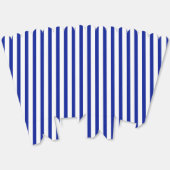 Kobaltblaue, vertikale Streifen Geschenk Geschenkschachtel (Ungeklappt)