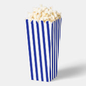 Kobaltblaue, vertikale Streifen Geschenk Geschenkschachtel (Geplatzt)