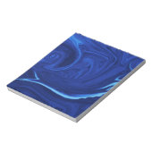 Kobaltblauer Hintergrund Texmade Notizblock (Rotiert)