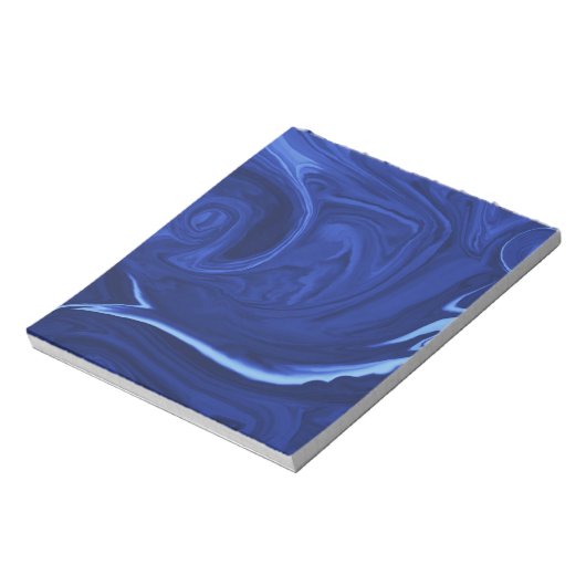 Kobaltblauer Hintergrund Texmade Notizblock (Rotiert)