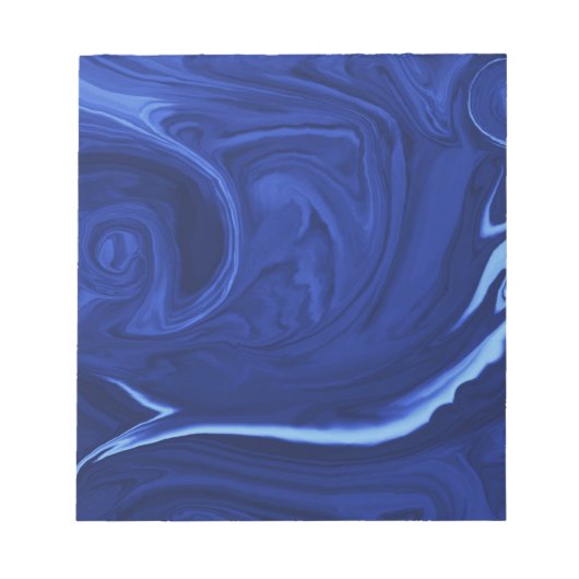 Kobaltblauer Hintergrund Texmade Notizblock (Vorderseite)