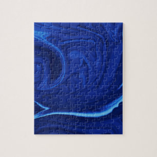 Kobaltblauer Hintergrund Texmade Puzzle