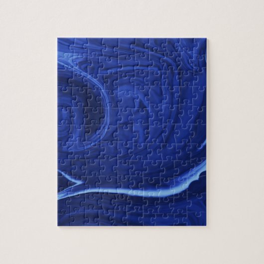 Kobaltblauer Hintergrund Texmade Puzzle (Vertikal)