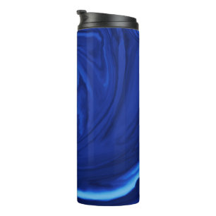 Kobaltblauer Hintergrund Texmade Thermosbecher