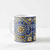 Kobaltbogen Azulejo-Tasse Kaffeetasse (Vorderseite Links)