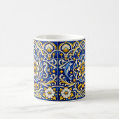 Kobaltbogen Azulejo-Tasse Kaffeetasse (Mittel)