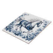 Kobaltlader: Blüten in Bewegung Fliese (Seite)