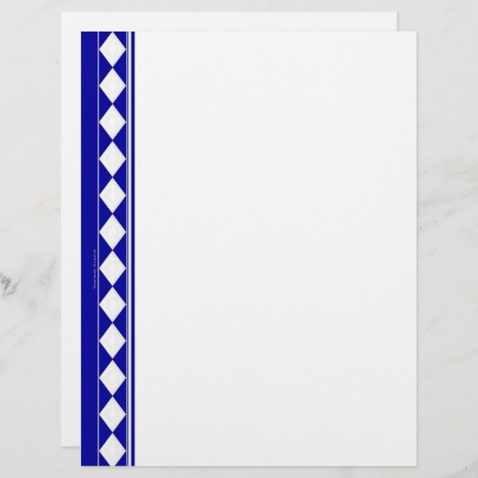 Kobaltseiten, nicht gestrichen (Vorne/Hinten)