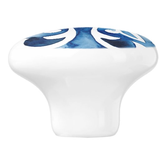 Kobaltstein II Keramikknauf (Seitenansicht)