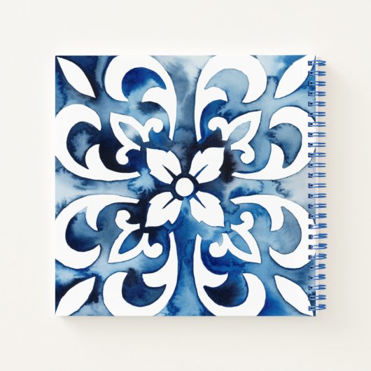 Kobaltstein II Notizblock (Rückseite)