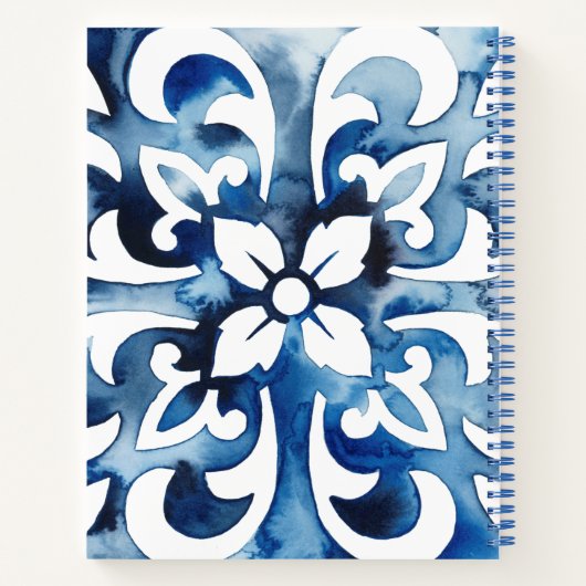 Kobaltstein II Notizblock (Rückseite)