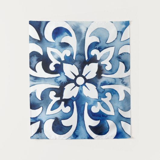 Kobaltstein II Wandteppich (Vorderseite)