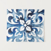 Kobaltstein II Wandteppich (Vorderseite (Horizontal))