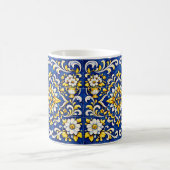 Kobaltvase Azulejo-Tasse Kaffeetasse (Mittel)