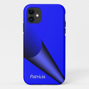 Kobaltwende der Seite Personalisiert iPhone Case