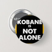Kobani ist nicht allein button (Vorne & Hinten)