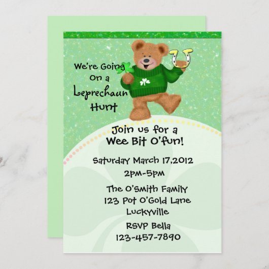 Kobaun-Jagd Einladung (Vorne/Hinten)