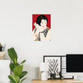 Kobayakawa Kiyoshi - Tipsy Poster (Heimbüro)