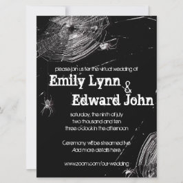 Kobbahnen & White Spiders Virtual Wedding Einladung