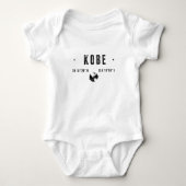 Kobe Baby Strampler (Vorderseite)