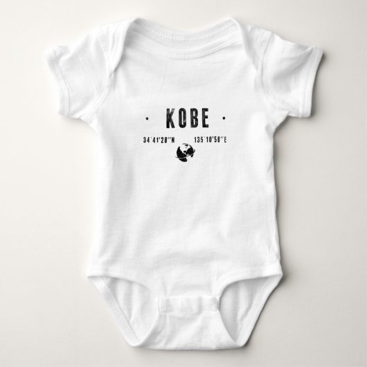 Kobe Baby Strampler (Vorderseite)