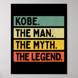Kobe Der Mann der Mythos Die Legende lustig person Poster