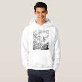 Kobe Japan City Map Hoodie (Vorne ganz)