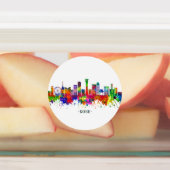 Kobe Japan Skyline Etiketten (Befestigt)
