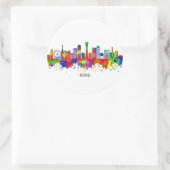Kobe Japan Skyline Runder Aufkleber (Tasche)