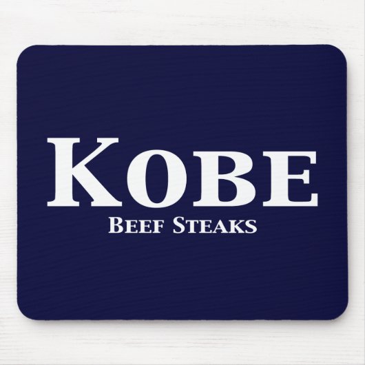 Kobe-Rindfleisch-Steak-Geschenke Mousepad (Vorne)