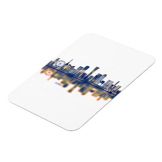 Kobe Skyline Magnet (Linke Seite)