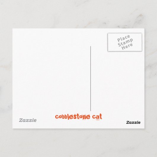 Kobelkater Postkarte (Rückseite)