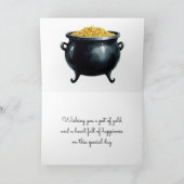 Kobelschatz: St. Patrick's Day Feiertagskarte (Innenseite)