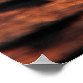 Kobelsteine-Bodenstruktur Poster (Ecke)