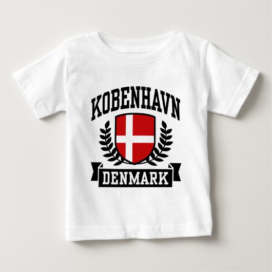 Kobenhavn Baby T-shirt (Vorderseite)