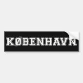 Kobenhavn Danmark Autoaufkleber (Vorne)