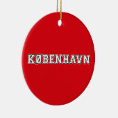 Kobenhavn Danmark Keramik Ornament (Rechts)
