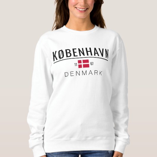 København (Kopenhagen) Dänemark 1167 Sweatshirt (Vorderseite)