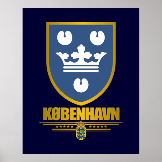 Kobenhavn (Kopenhagen) Poster (Vorne)
