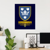 Kobenhavn (Kopenhagen) Poster (Heimbüro)