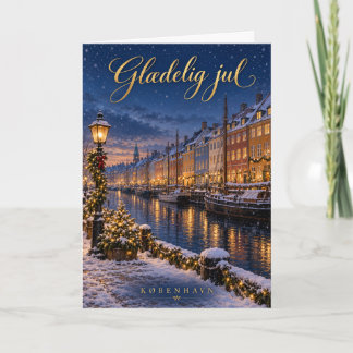 København Nyhavn Frohe Weihnachten