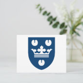 Kobenhavn-Wappen Postkarte (Stehend Vorderseite)
