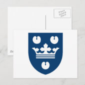 Kobenhavn-Wappen Postkarte (Vorne/Hinten)