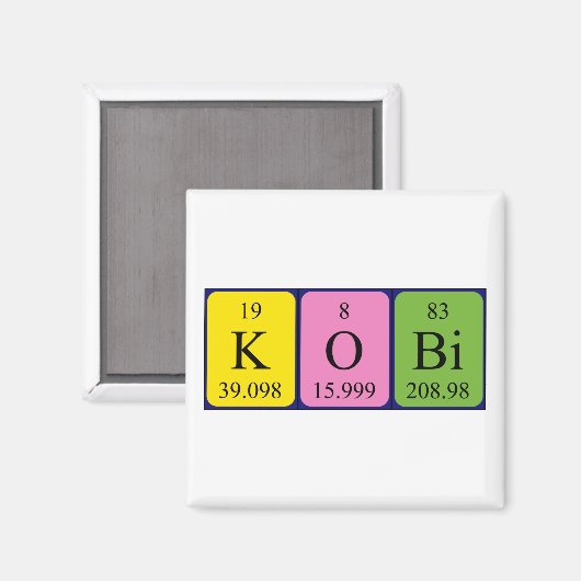 Kobi-Magnet Magnet (Vorderseite/Rückseite)