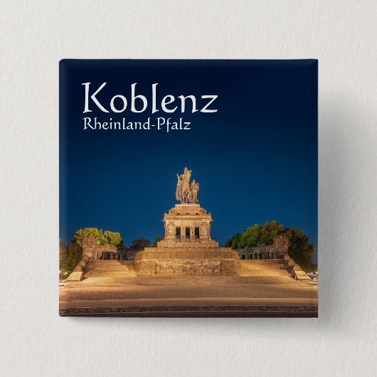 Koblenz Button (Vorderseite)