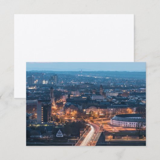 Koblenz Deutschland Card (Vorne/Hinten)