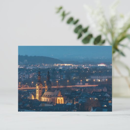 Koblenz Deutschland Card (Stehend Vorderseite)